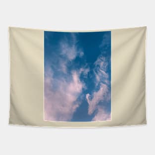 The sky: playful clouds Tapestry