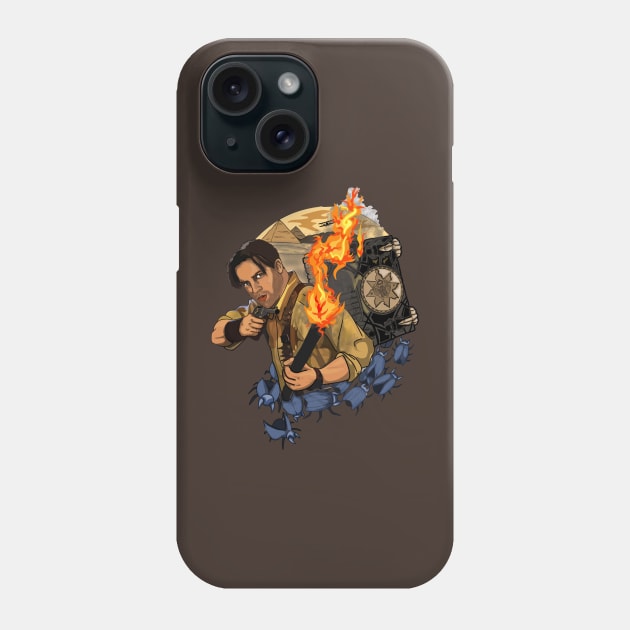 Rick O'Connell in The Mummy Phone Case by tharrisunCreative