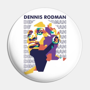 Dennis Rodman The Worm Pin