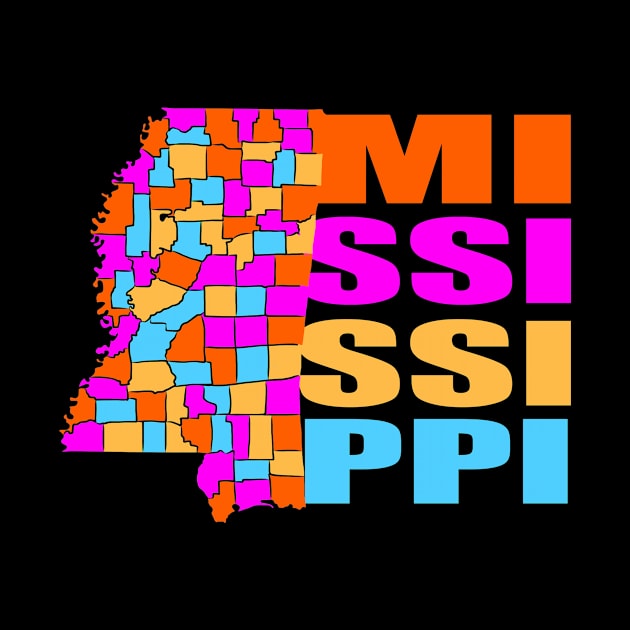 USA state: Mississippi by KK-Royal