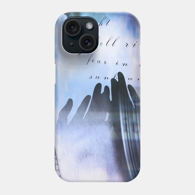 Abstract with poem Phone Case by rolffimages