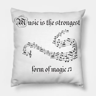 Music is a magic Pillow