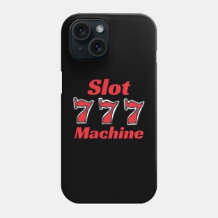 Slot Machine Triple Number Jackpot Phone Case