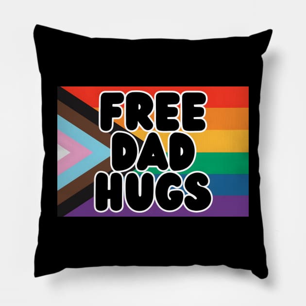 Free Dad Hugs Pillow by Kary Pearson