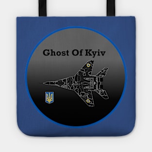 Ghost of Kyiv Ukranian American Society of Texas Tote