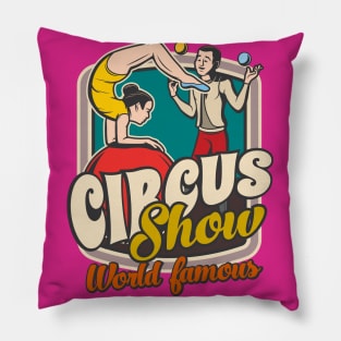 World Famous Circus malabarists Pillow