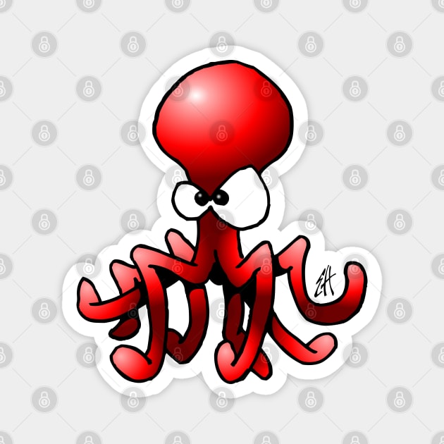 Octopus Magnet by Cardvibes