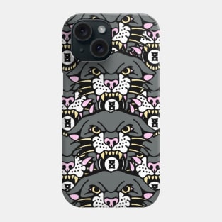 Aesthetic art of black panther alliance full Phone Case