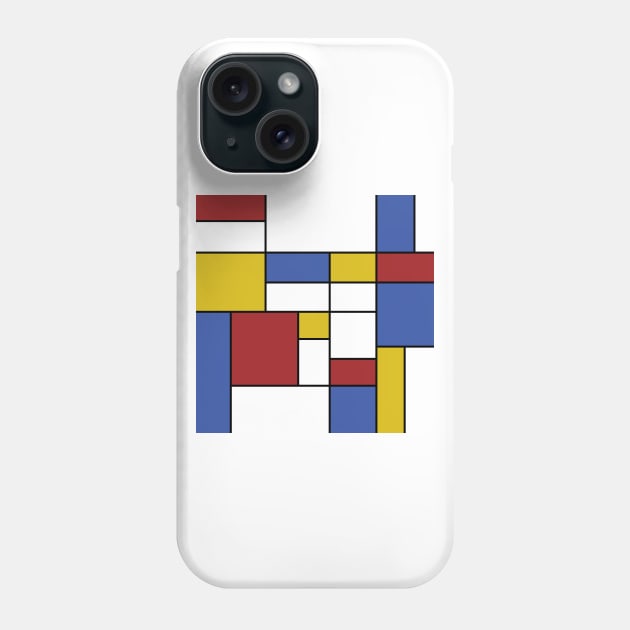 Inspired by Mondrian Phone Case by MSLS