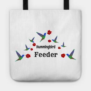 Hummingbird Feeder Label Tote