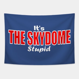 It's the SKYDOME Stupid Tapestry