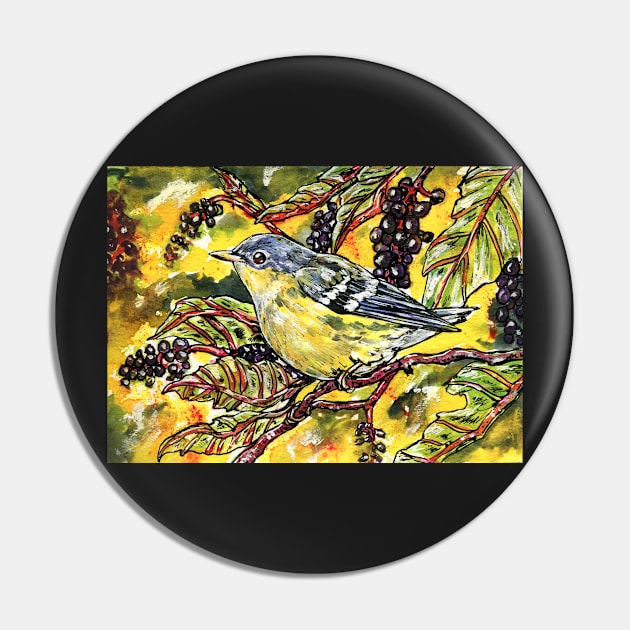 Magnolia Warbler Pin by 10000birds