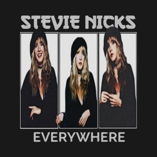 Grey stevie nicks - Every Where T-Shirt