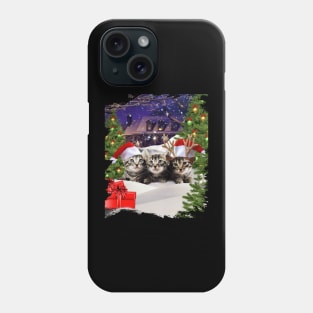 Christmas Cat Kitten Phone Case