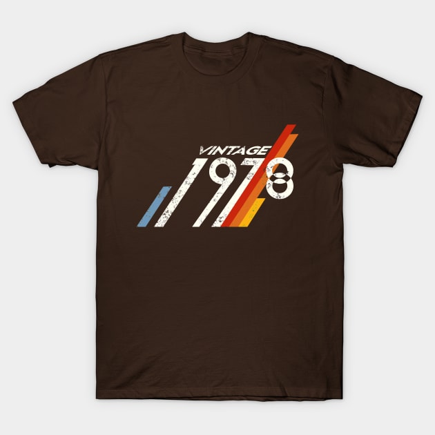Vintage 1978 Tshirt - Retro 70s Tshirt Vintage 1978 Tshirt - Retro 70s Tshirt