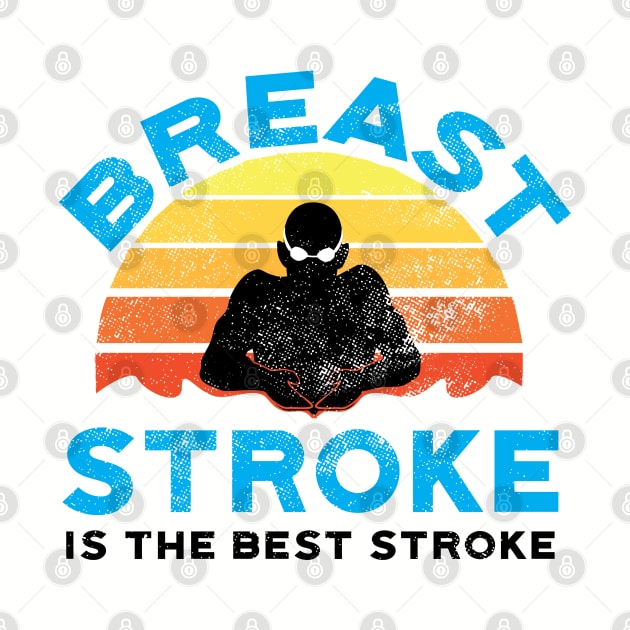 Retro Mens Breast Stroke Swimmer by atomguy