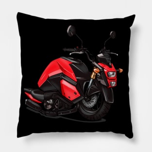 Grom Snail Red Pillow