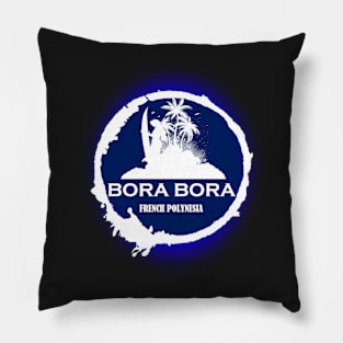 Bora Bora Summer Paradise Pillow