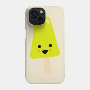 Lime Green Cute Kawaii Popsicle Frozen Treat Phone Case