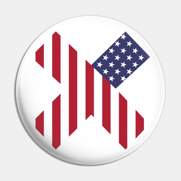 Stand up for Betsy Ross Pin by Teeeshirt