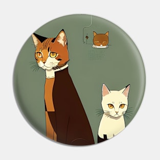 Catmorphosis: The Feline Metamorphosis Pin