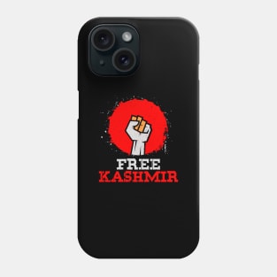 FREE KASHMIR - Stand for Kashmir Solidarity and Freedom Phone Case