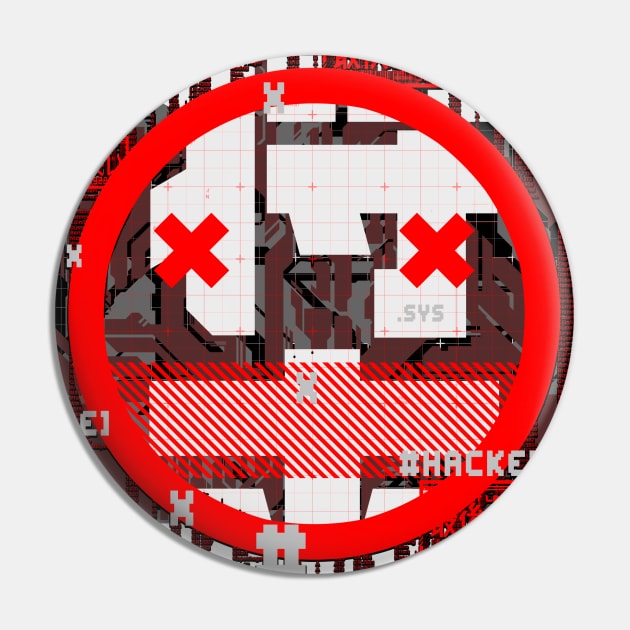 Future Hacked Pin by Kiboune