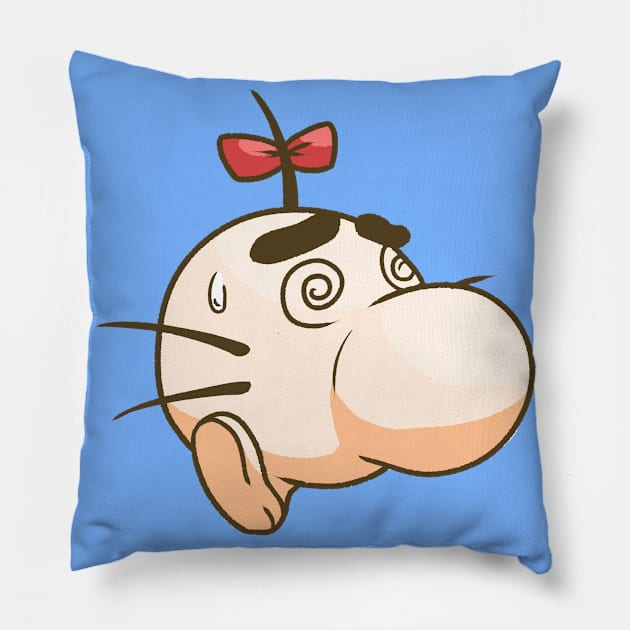 Saturn is Confuse Pillow by UnlikelyDesigns