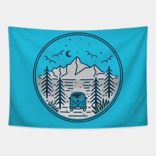 Mountains Nigh Tapestry