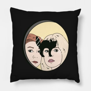 Buffy & Willow Halloween Pillow