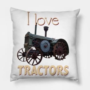 I Love Tractors McDonald Super Imperial Pillow