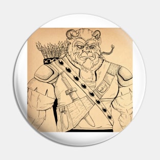 Baragh,The Hoargg Warrior Pin