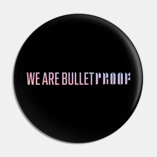 BTS We are Bulletproof Pin