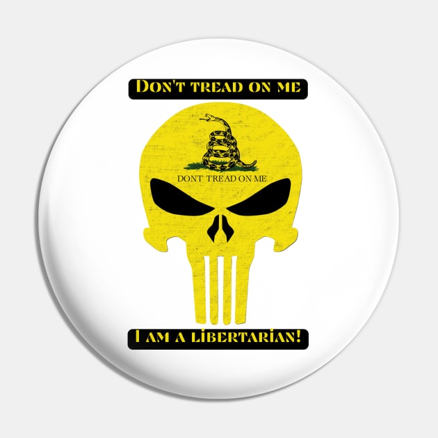 Don´t tread on me. I am a libertarian! Pin by St01k@