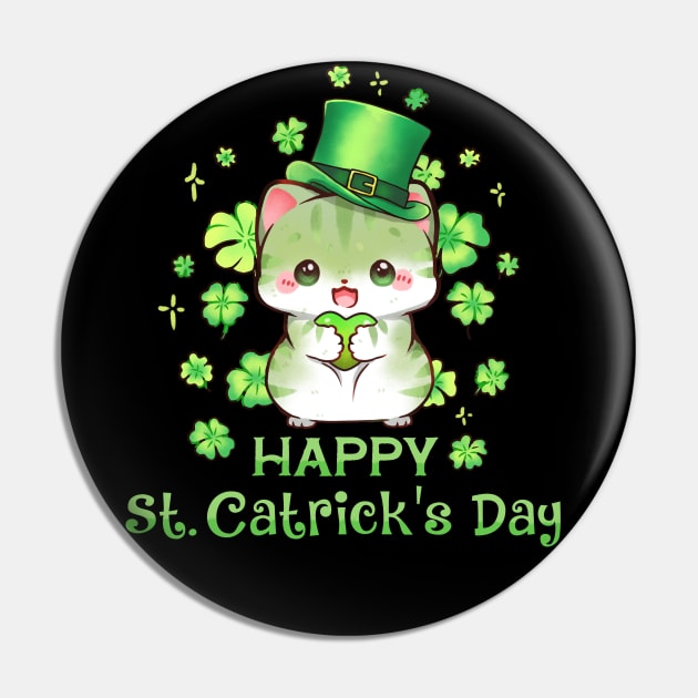 Happy St Catricks Day Irish Kitten Cat Saint Patricks Day Pin by xiaoweii