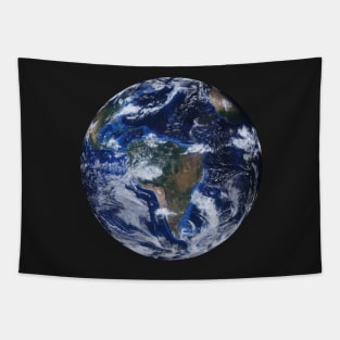 Earth globe Tapestry