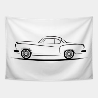 Borgward Isabella Coupe Black Tapestry