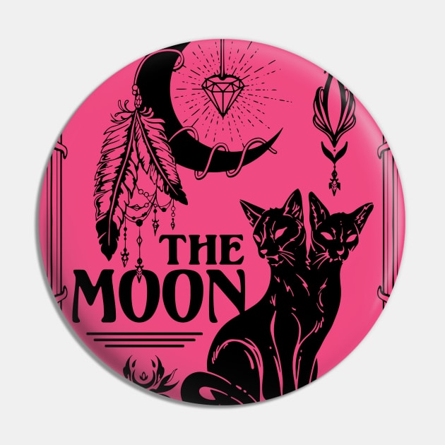 The Moon Pin by CHAKRart