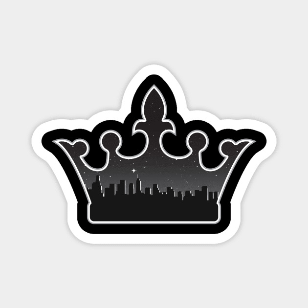 Los Angeles Kings City Skyline Magnet by stayfrostybro