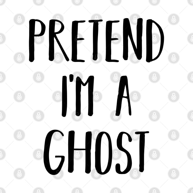 Easy Lazy Halloween Costume Pretend I'm a Ghost by Krishnansh W.