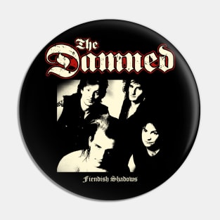 The Damned retro vintage Pin