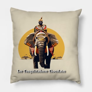 Los Conquistadores Choclates Pillow