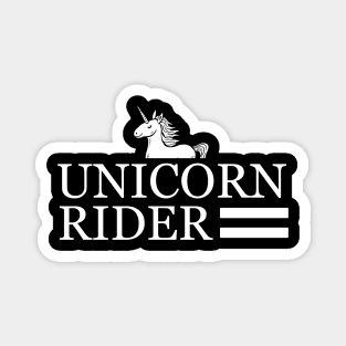 Unicorn Rider Magnet