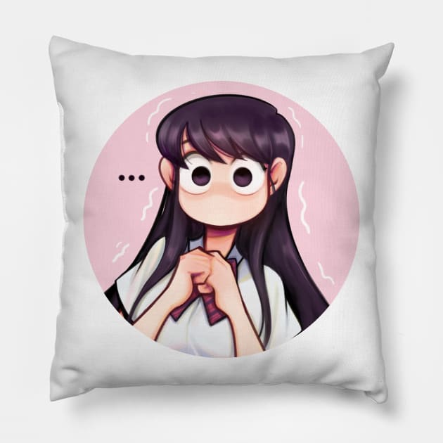 Komi Pillow by Amos The Fanboy