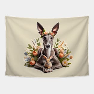 Greyhound and Bunny Tapestry