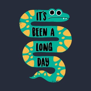 Snake: It's Been A Long Day T-Shirt