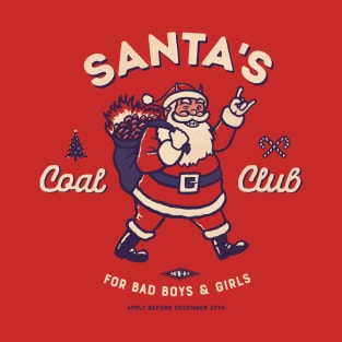 Santa's Coal Club T-Shirt