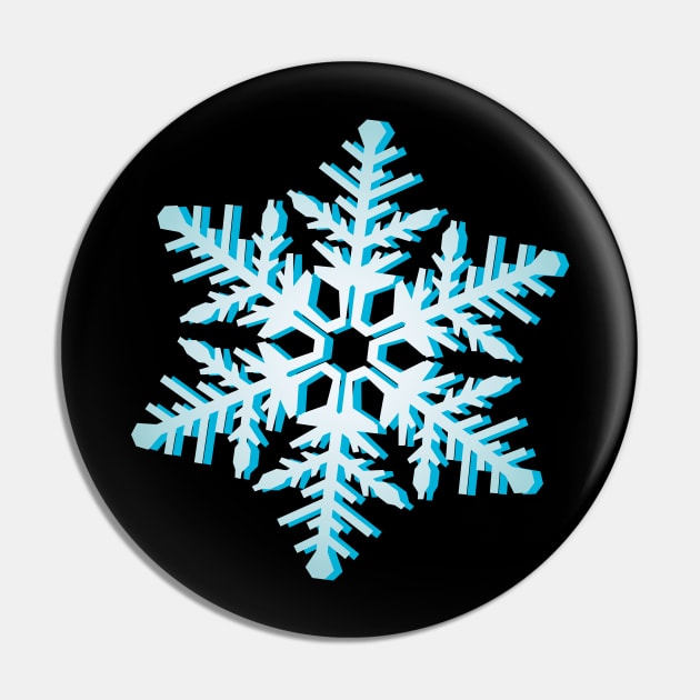 Snowflake Pin by snespix