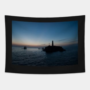 Red Sea Sunset Tapestry