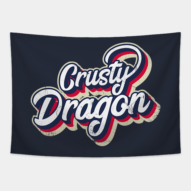 Crusty Dragon (Brit Slang: Booger) Tapestry by bluerockproducts